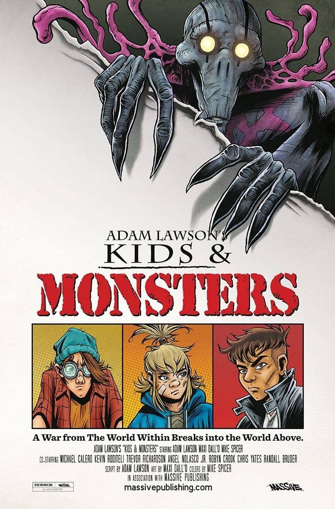 Kids & Monsters #2 of 4 (Cover C Trevor Richardson Homage Variant)