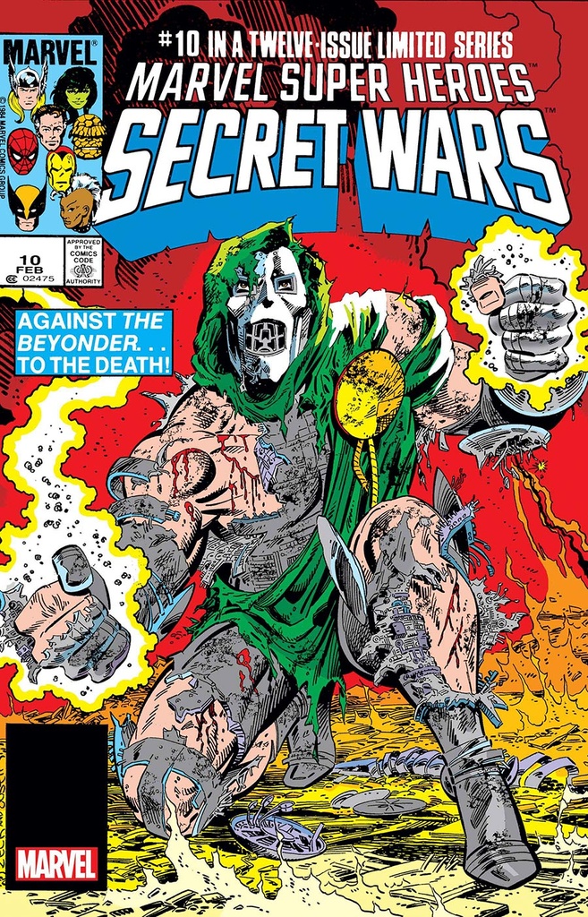 Marvel Super-Heroes Secret Wars #10 (Facsimile Edition Foil Variant)