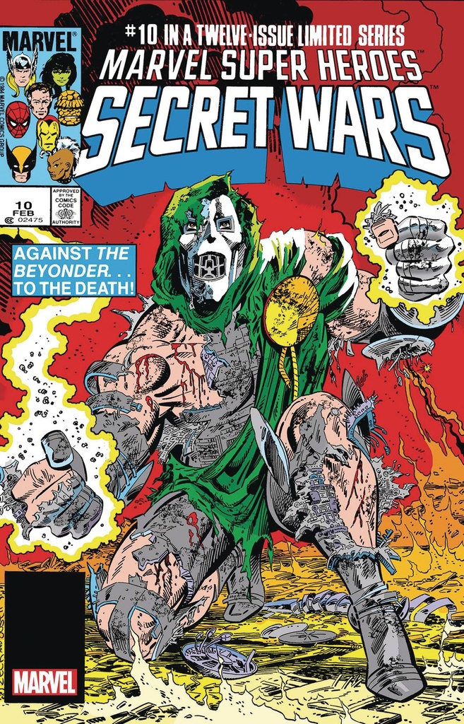 Marvel Super-Heroes Secret Wars #10 (Facsimile Edition)