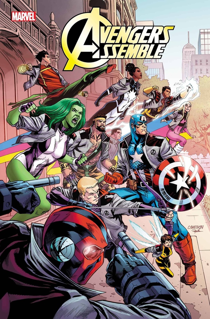 Avengers Assemble #1 of 5 (Cory Smith Avengers Jacket Variant)