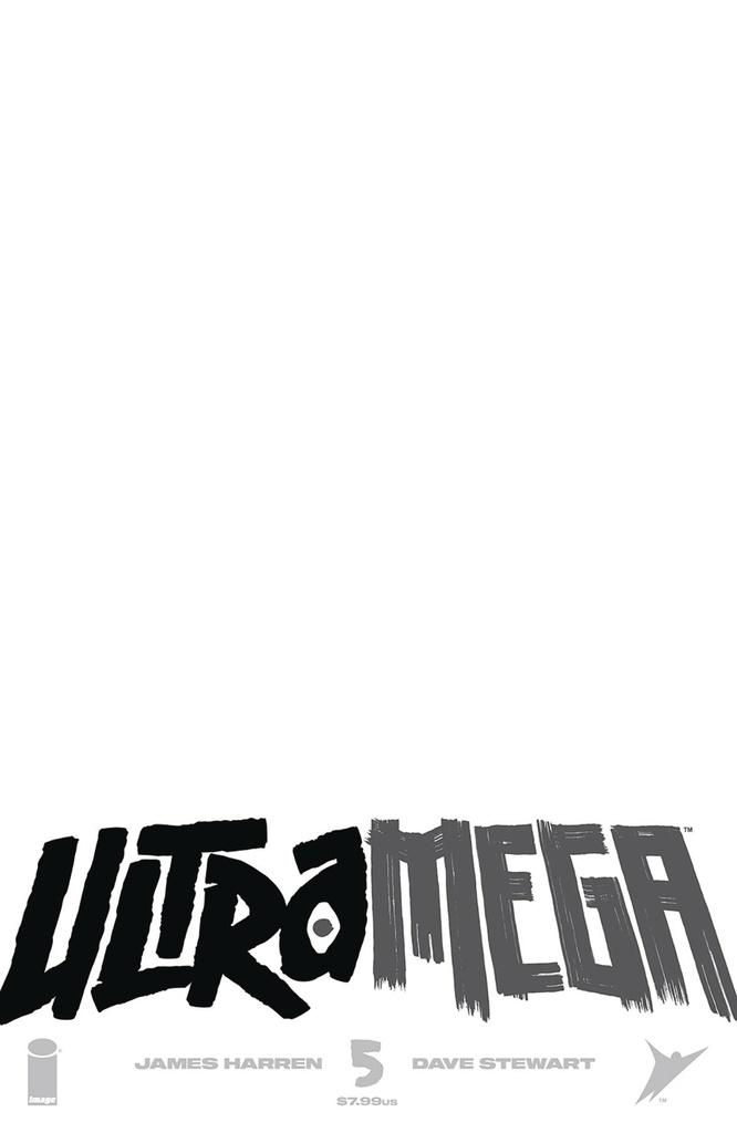 Ultramega #5 (Cover E Blank Sketch Variant)