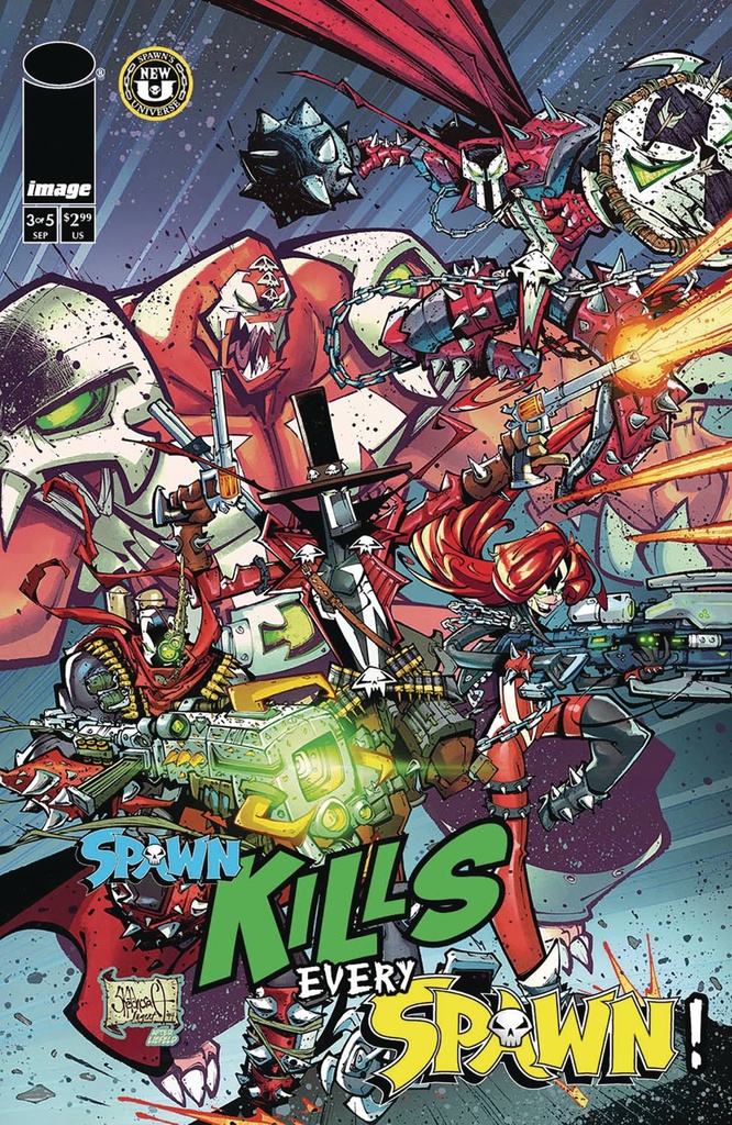 Spawn Kills Every Spawn #3 (Cover A Rob Sketchcraft Duenas)