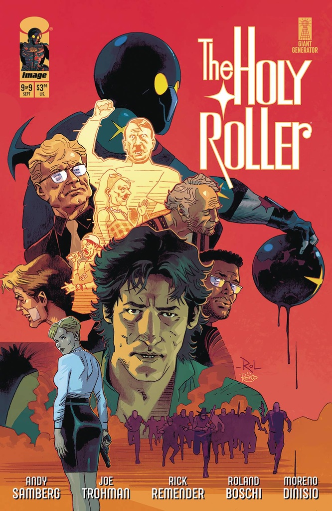 The Holy Roller #9 of 10 (Cover A Roland Boschi & Moreno Dinisio)