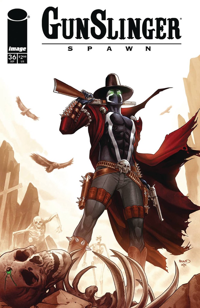 Gunslinger Spawn #36 (Cover A Paul Renaud)