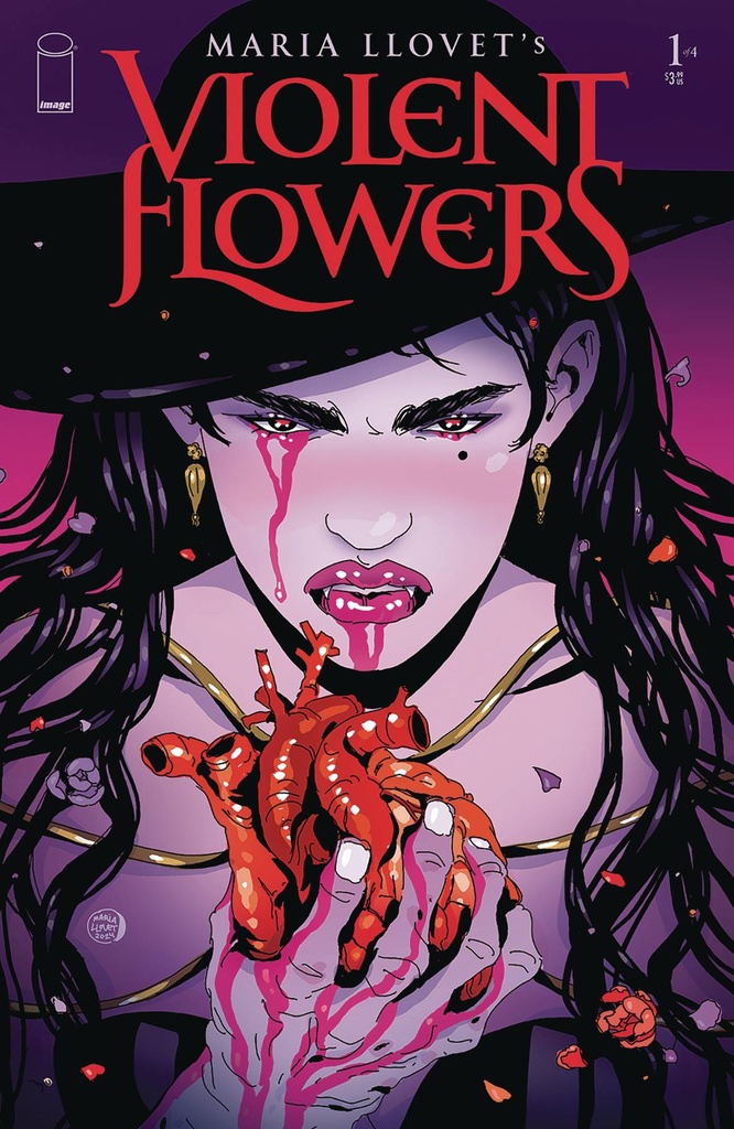 Maria Llovet's Violent Flowers #1 of 4 (Cover C Maria Llovet)