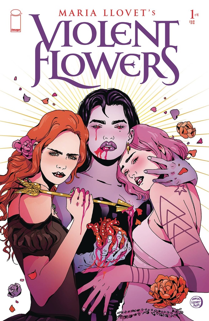 Maria Llovet's Violent Flowers #1 of 4 (Cover A Maria Llovet)