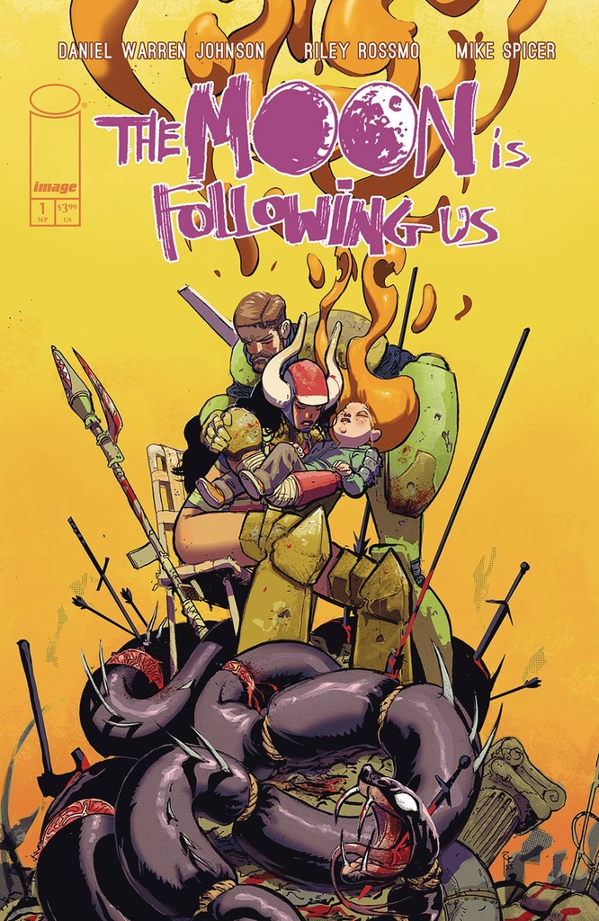 The Moon Is Following Us #1 (Cover A Riley Rossmo & Mike Spicer)