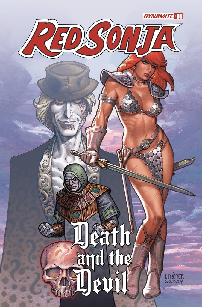 Red Sonja: Death and the Devil #1 (Cover E Joseph Michael Linsner Foil Variant)