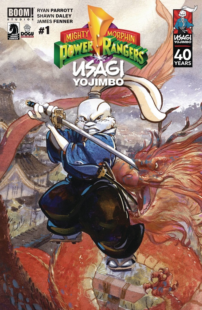 Mighty Morphin Power Rangers/Usagi Yojimbo #1 (Cover C Jared Cullum)