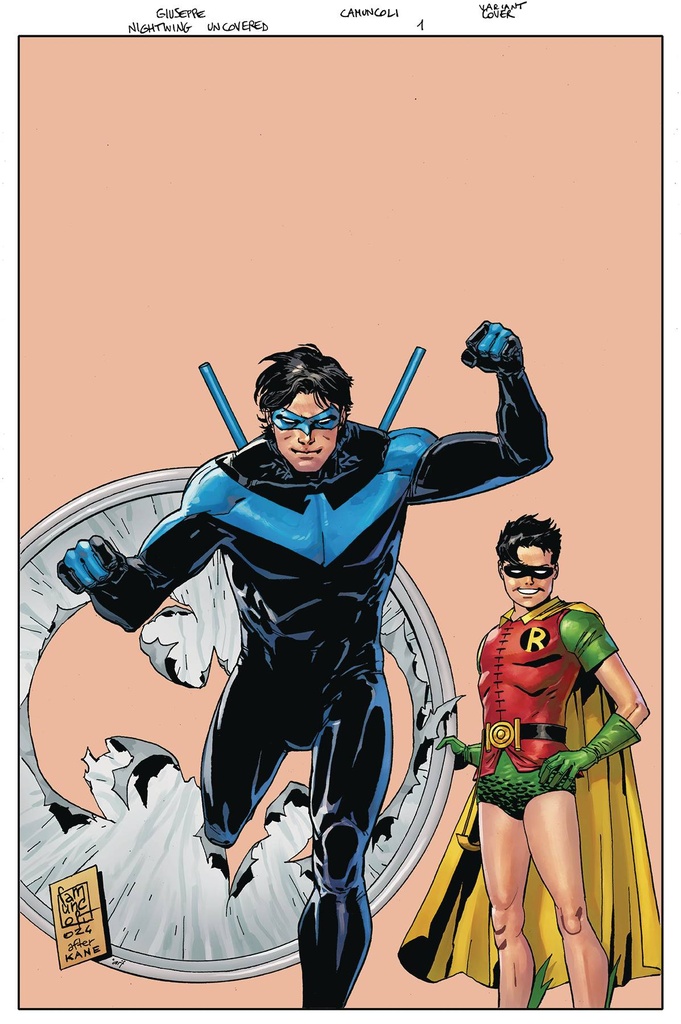 Nightwing: Uncovered #1 (Cover C Giuseppe Camuncoli)