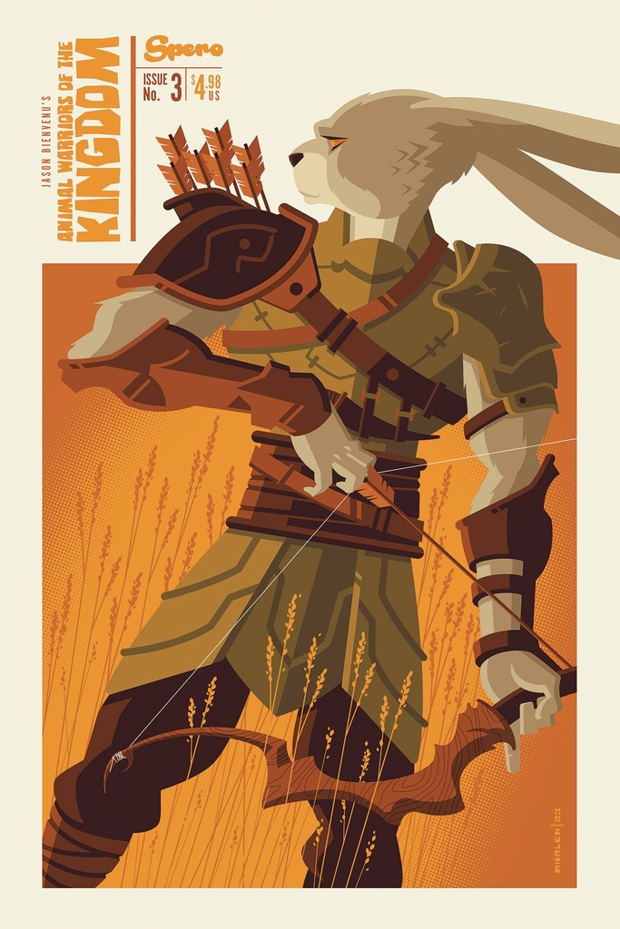 Animal Warriors of the Kingdom #3 of 5 (Cover B Tom Whalen)