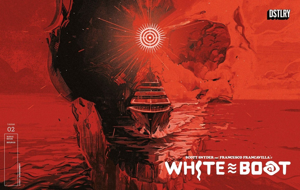 White Boat #2 (Cover F Oliver Barrett)