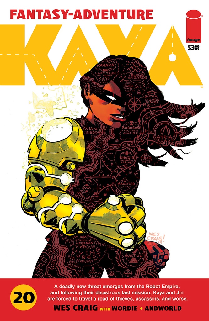 Kaya #20 (Cover A Wes Craig)