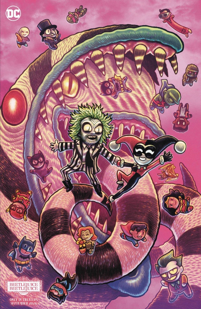 Gotham City Sirens #2 of 4 (Cover G Dan Hipp Beetlejuice Card Stock Variant)