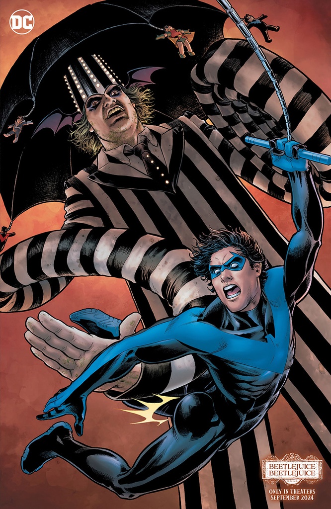 Nightwing #117 (Cover G Nicola Scott Beetlejuice Card Stock Variant)