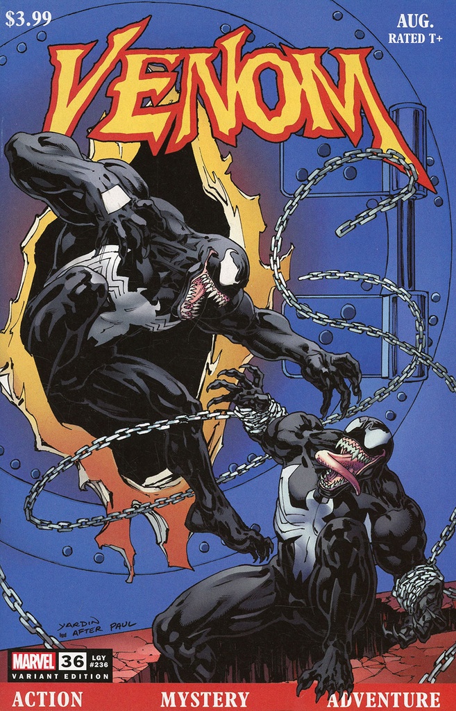 Venom #36 (David Yardin Marvel 8th Anniversary Homage Variant)