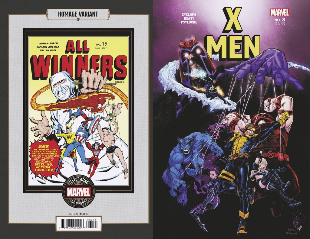 X-Men #3 (Joelle Jones Marvel 85th Anniversary Homage Variant)