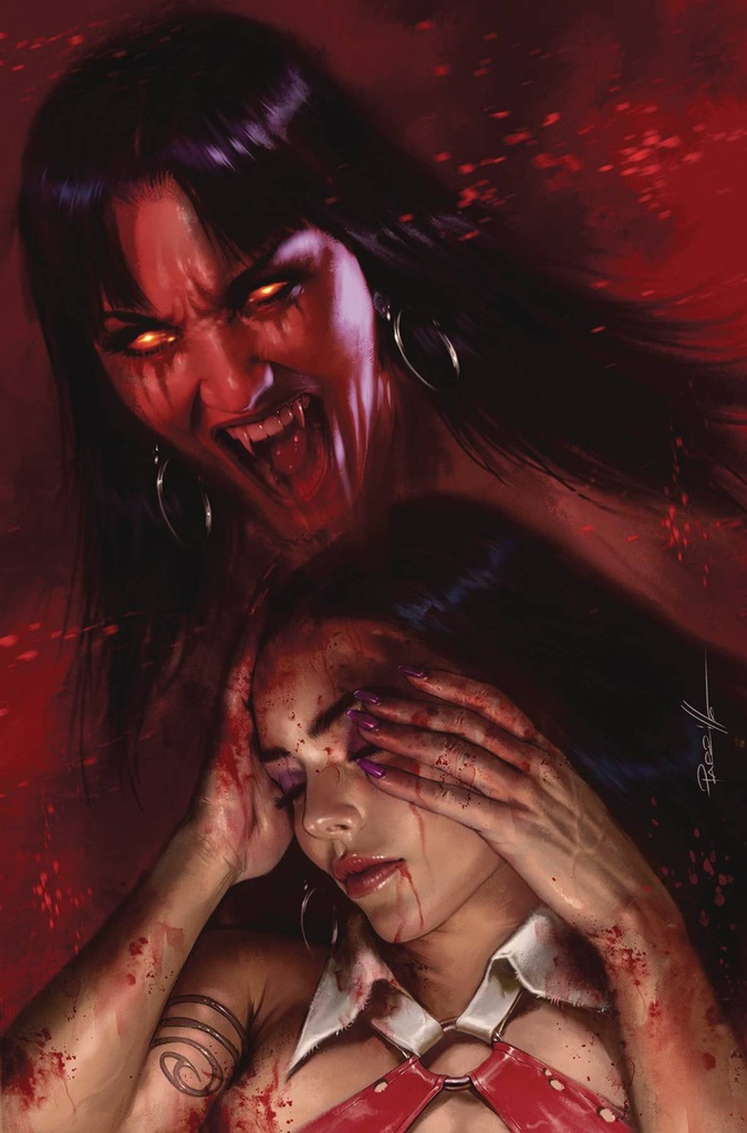 Vampirella: Dark Reflections #1 (Cover ZC Dynamite Exclusive Virgin Metal Variant)