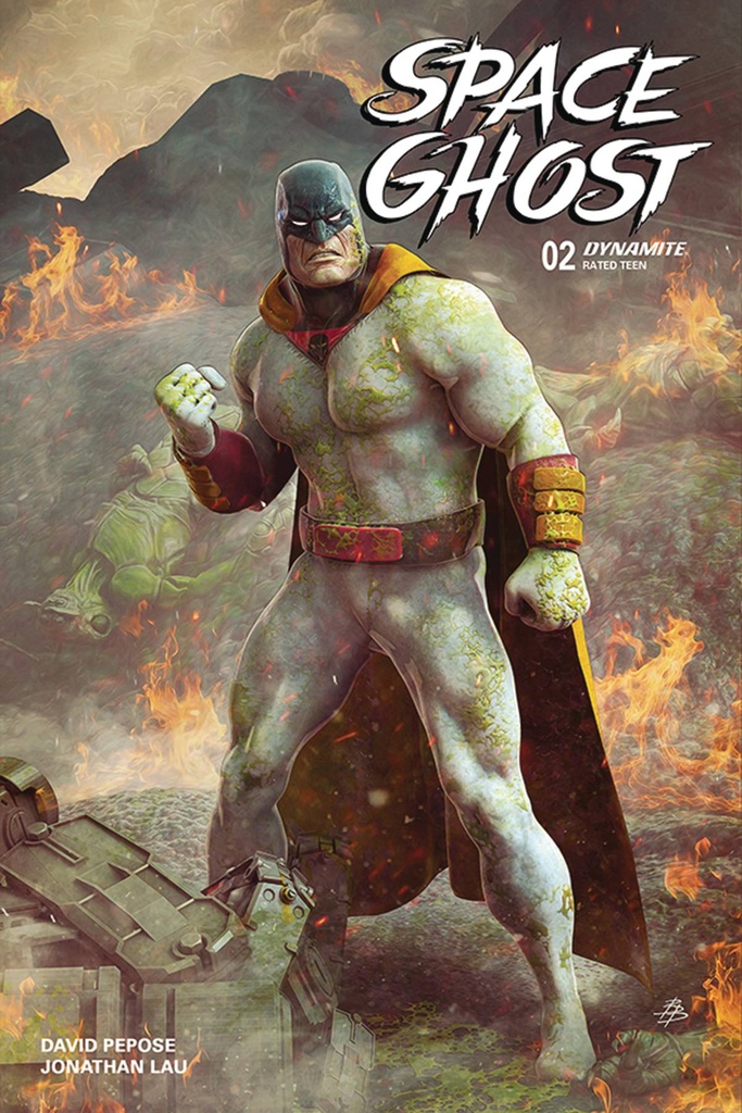 Space Ghost #2 (Cover ZC Dynamite Exclusive Bjorn Barends Foil Variant)