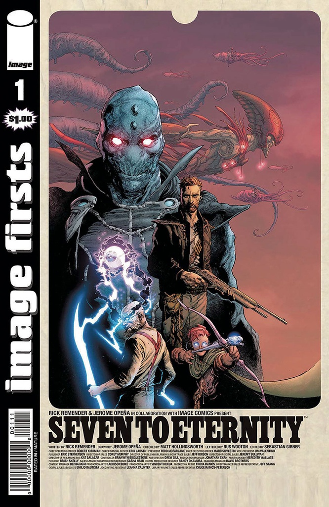 Image Firsts: Seven To Eternity #1 (2024 Printing)