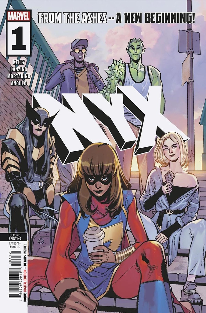 Nyx #1 (2nd Printing Sara Pichelli Variant)