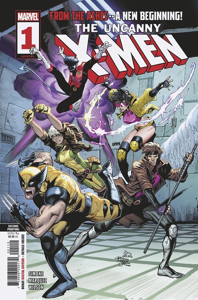 Uncanny X-Men #1 (2nd Printing Ryan Stegman Variant)