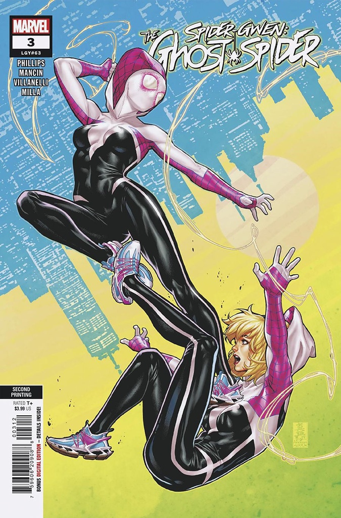 Spider-Gwen: The Ghost-Spider #3 (2nd Printing Mark Brooks Variant)