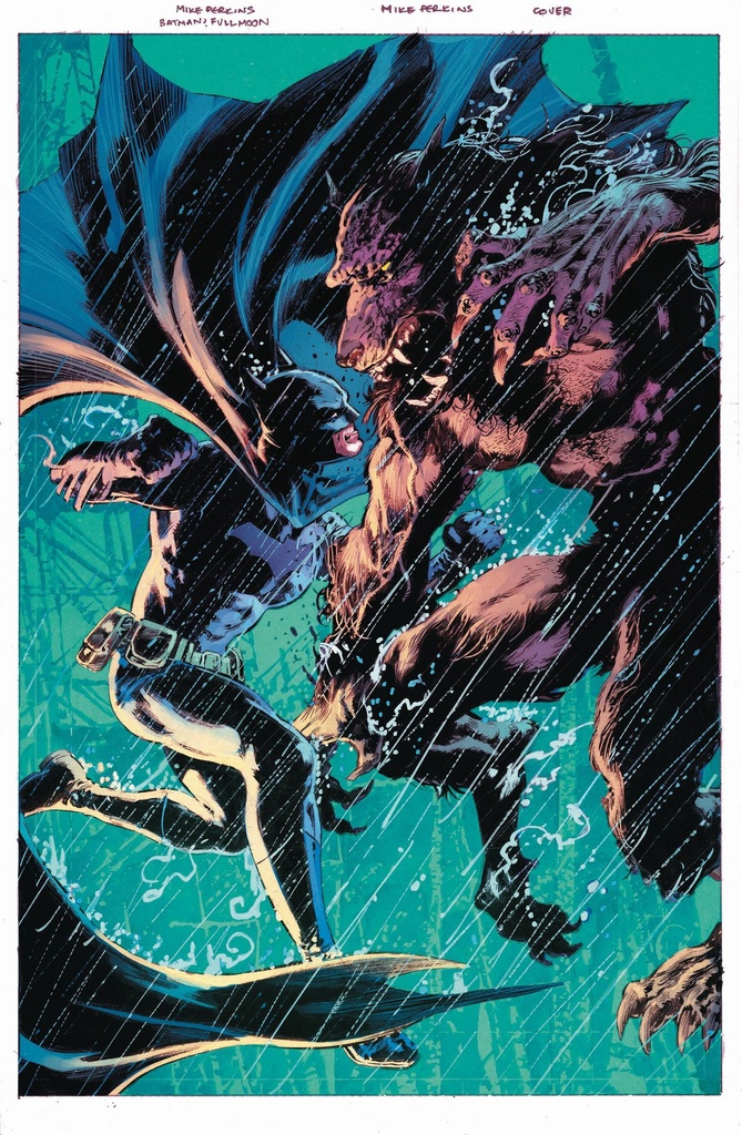 Batman: Full Moon #1 of 4 (Cover B Steve Beach Card Stock Variant)