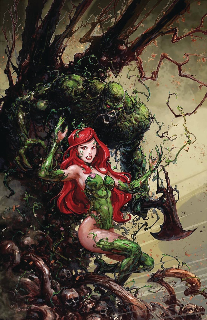 Poison Ivy/Swamp Thing: Feral Trees #1 (Cover C Clayton Crain Card Stock Variant)