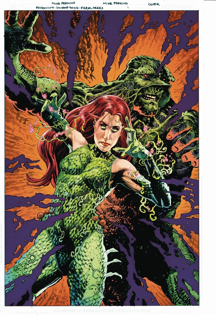 Poison Ivy/Swamp Thing: Feral Trees #1 (Cover B Mike Perkins Card Stock Variant)