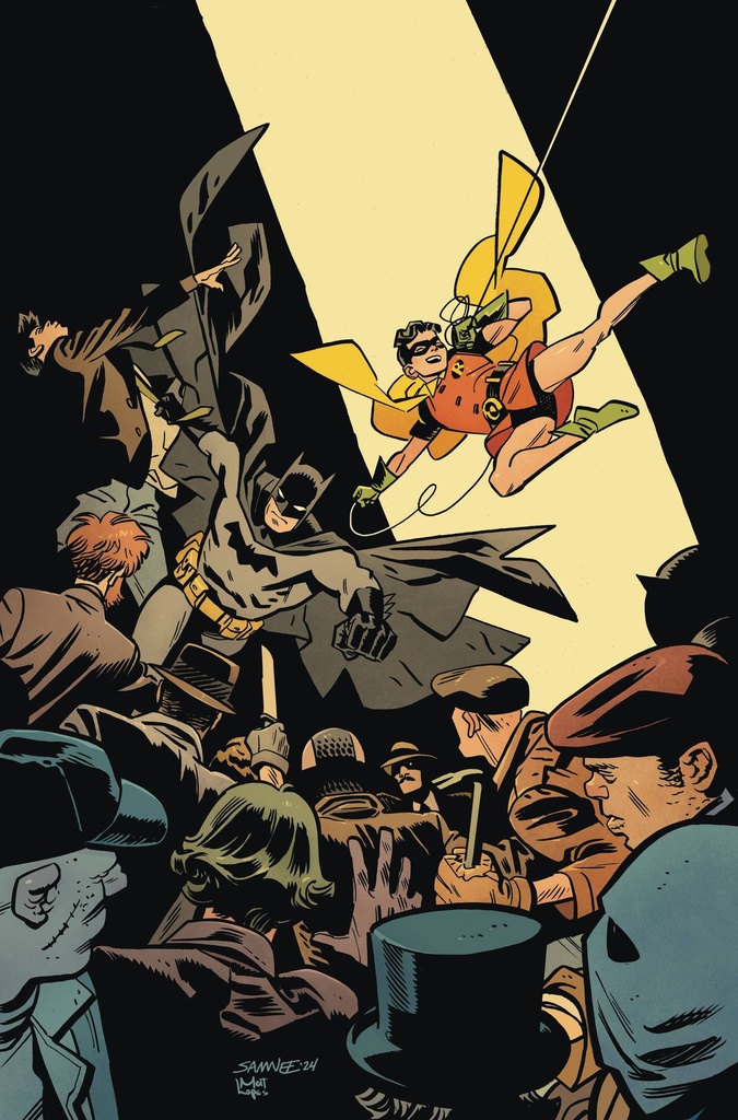 Batman and Robin: Year One #1 of 12 (Cover A Chris Samnee)