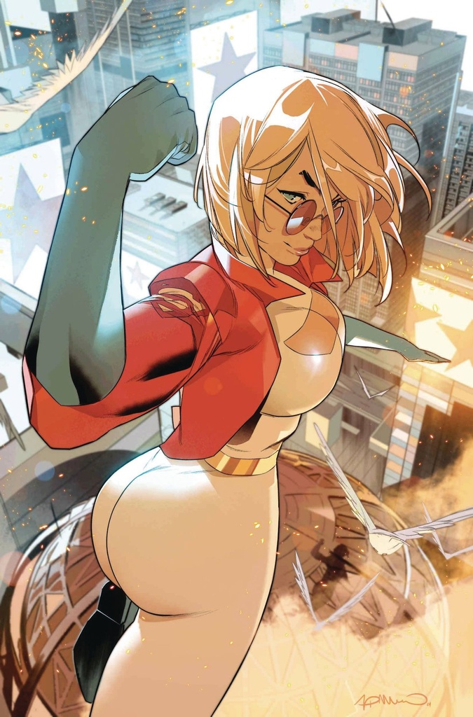 Power Girl #14 (Cover C Simone Di Meo Card Stock Variant)