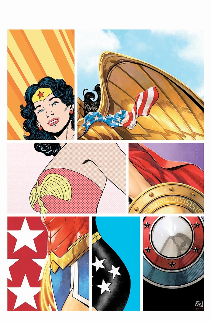 Wonder Woman: Uncovered #1 (Cover D Daniel Sampere Foil Variant)