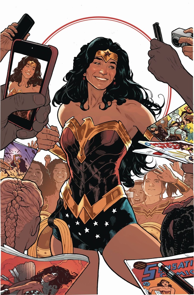 Wonder Woman: Uncovered #1 (Cover C Jeff Spokes Variant)