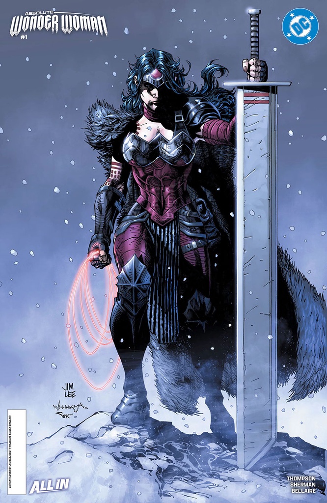 Absolute Wonder Woman #1 (Cover C Jim Lee Card Stock Variant)