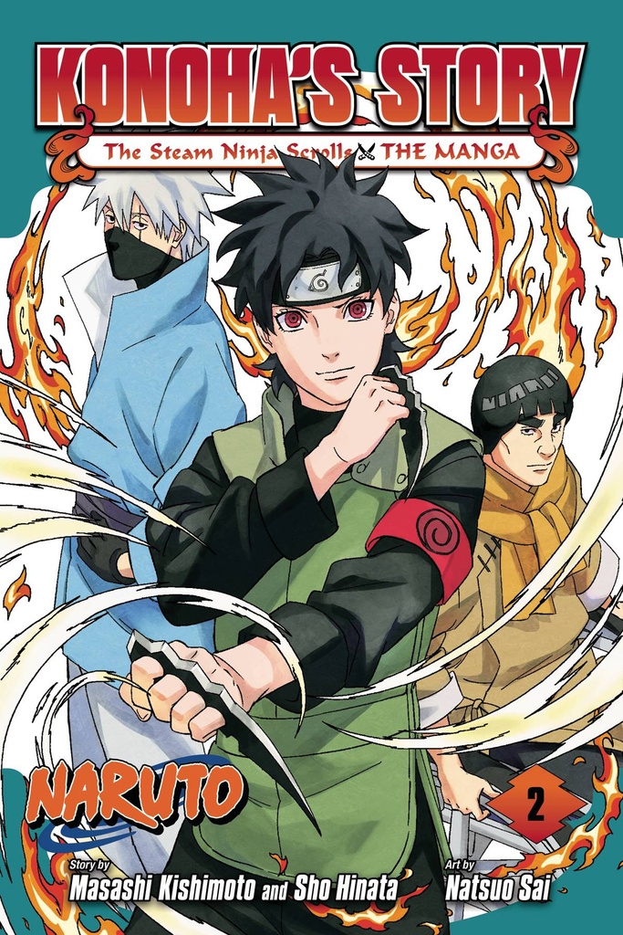 Naruto: Konoha's Story - The Steam Ninja Scrolls: The Manga, Vol. 2