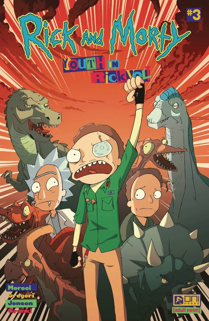 Rick and Morty: Youth in Rickvolt #3 (Cover B Nico Hitori De)