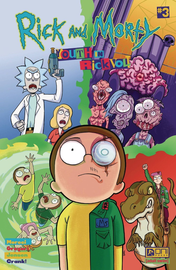 Rick and Morty: Youth in Rickvolt #3 (Cover A Tony Gregori)