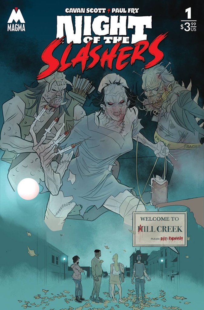 Night of the Slashers #1 (Cover A Paul Fry)