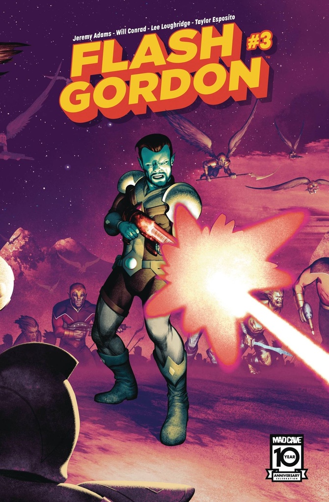 Flash Gordon #3 (Cover B Frazer Irving Connecting Variant)