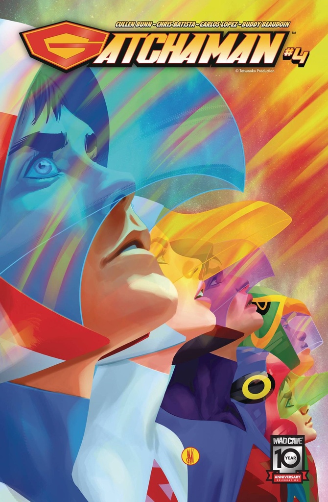 Gatchaman #4 (Cover A Inaki Miranda)