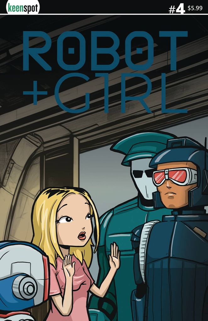 Robot + Girl #4 (Cover B Mike White)