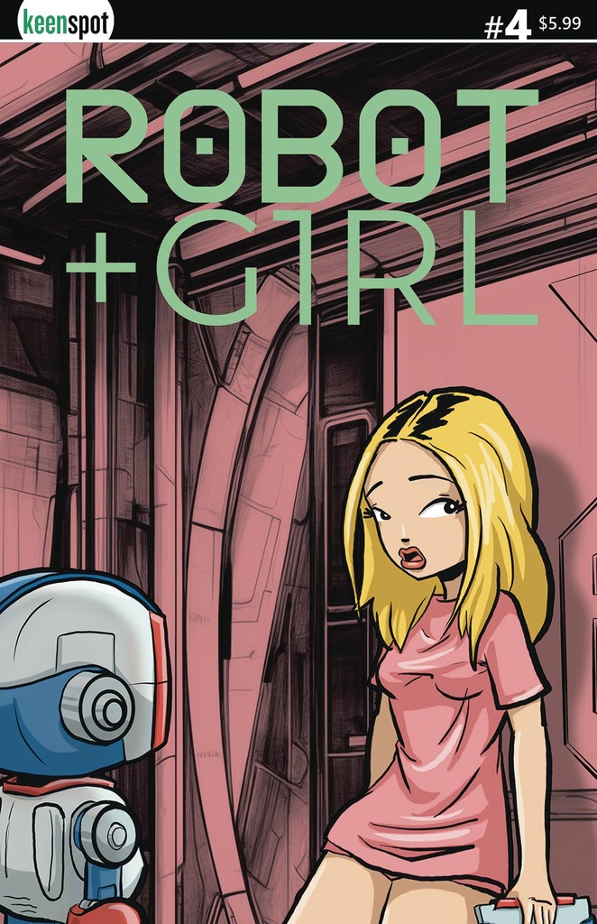 Robot + Girl #4 (Cover A Mike White)