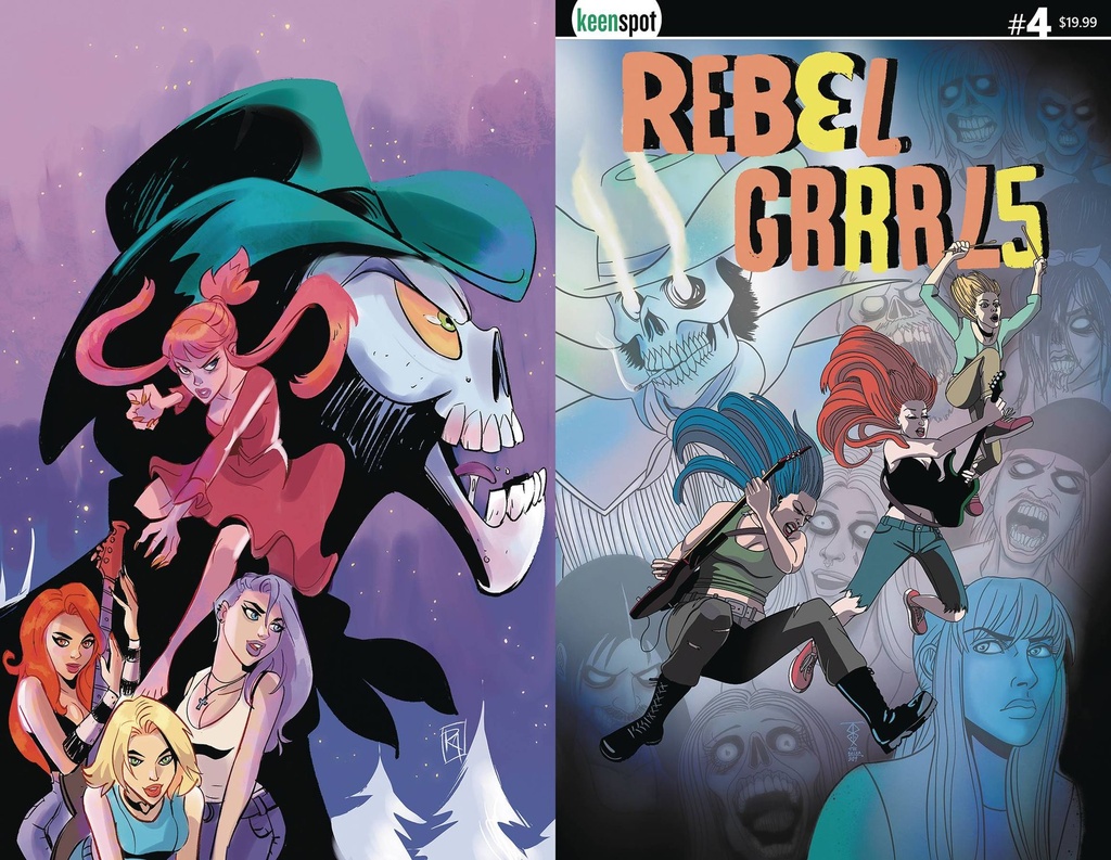 Rebel Grrrls #4 (Covoer D Ahmad & Becka Holofoil Variant)