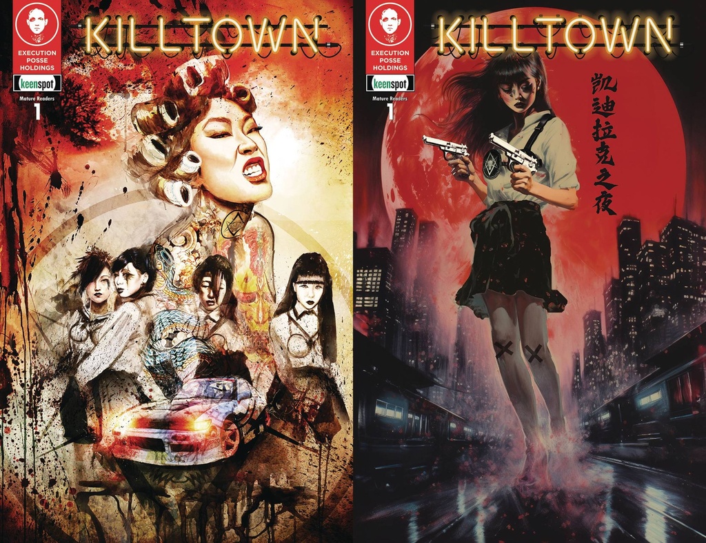 Killtown #1 (Cover F Holofoil Flip Variant)