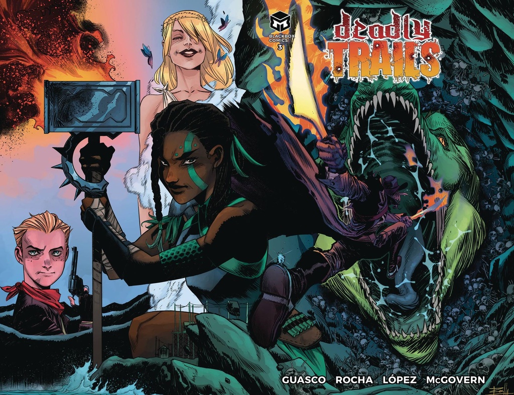 Deadly Trails #3 of 5 (Cover A Rodrigo Rocha)