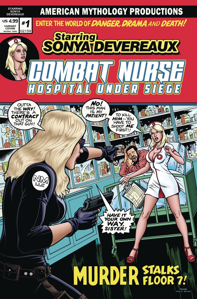 Starring Sonya Devereaux: Combat Nurse #1 (Cover B Homage Variant)