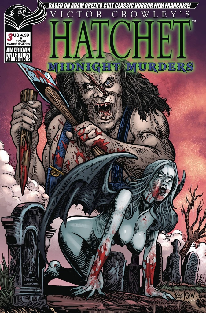 Victor Crowley's Hatchet: Midnight Murders #3 (Cover B Buz Hasson)