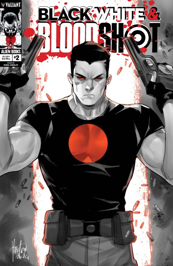 Black, White & Bloodshot #2 (Cover A Mirka Andolfo)