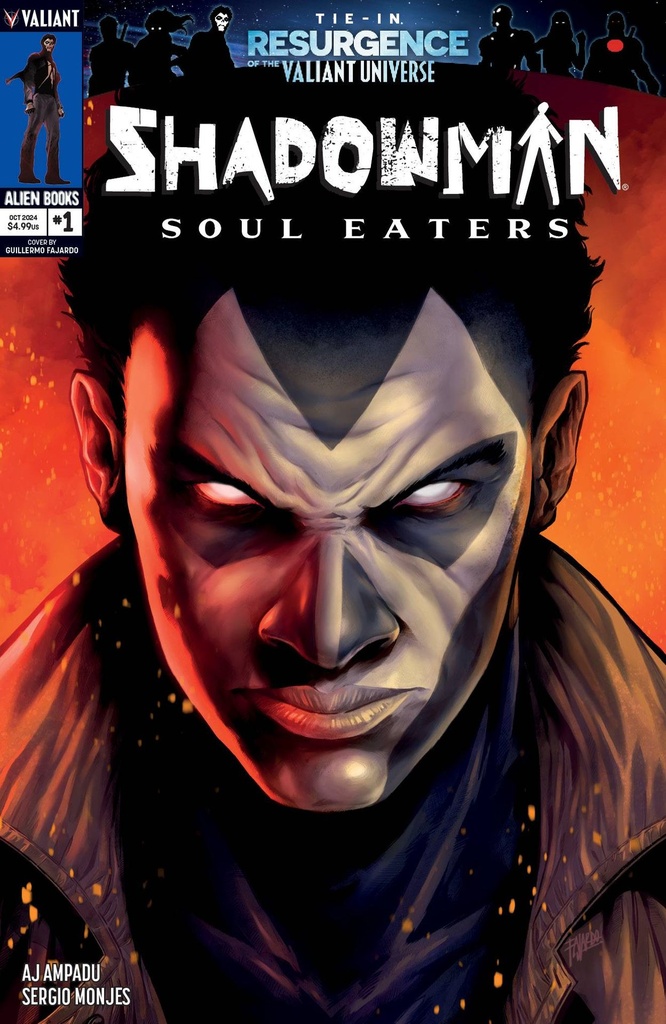 Shadowman: Soul Eaters #1 of 4 (Cover C Guillermo Fajardo)